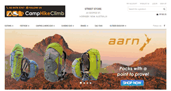Desktop Screenshot of camphikeclimb.com.au